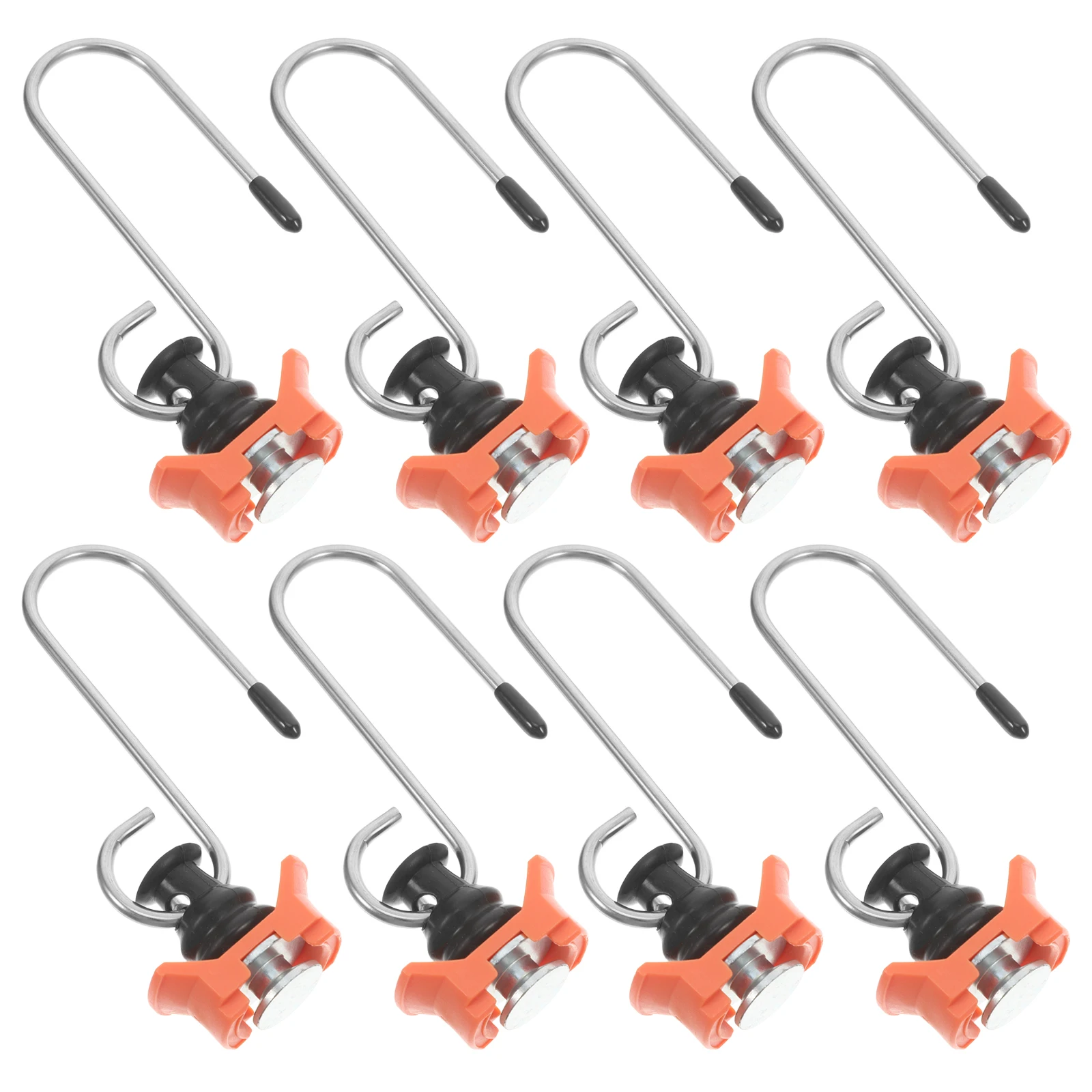 8pcs Track Hooks for Airline Rails Easy Installation Single Stud Fittings Secure Fastening Versatile Tie Down Accessories
8pcs Track Hooks for Airline Rails Easy Installation Single Stud Fittings Secure Fastening Versatile Tie Down Accessories