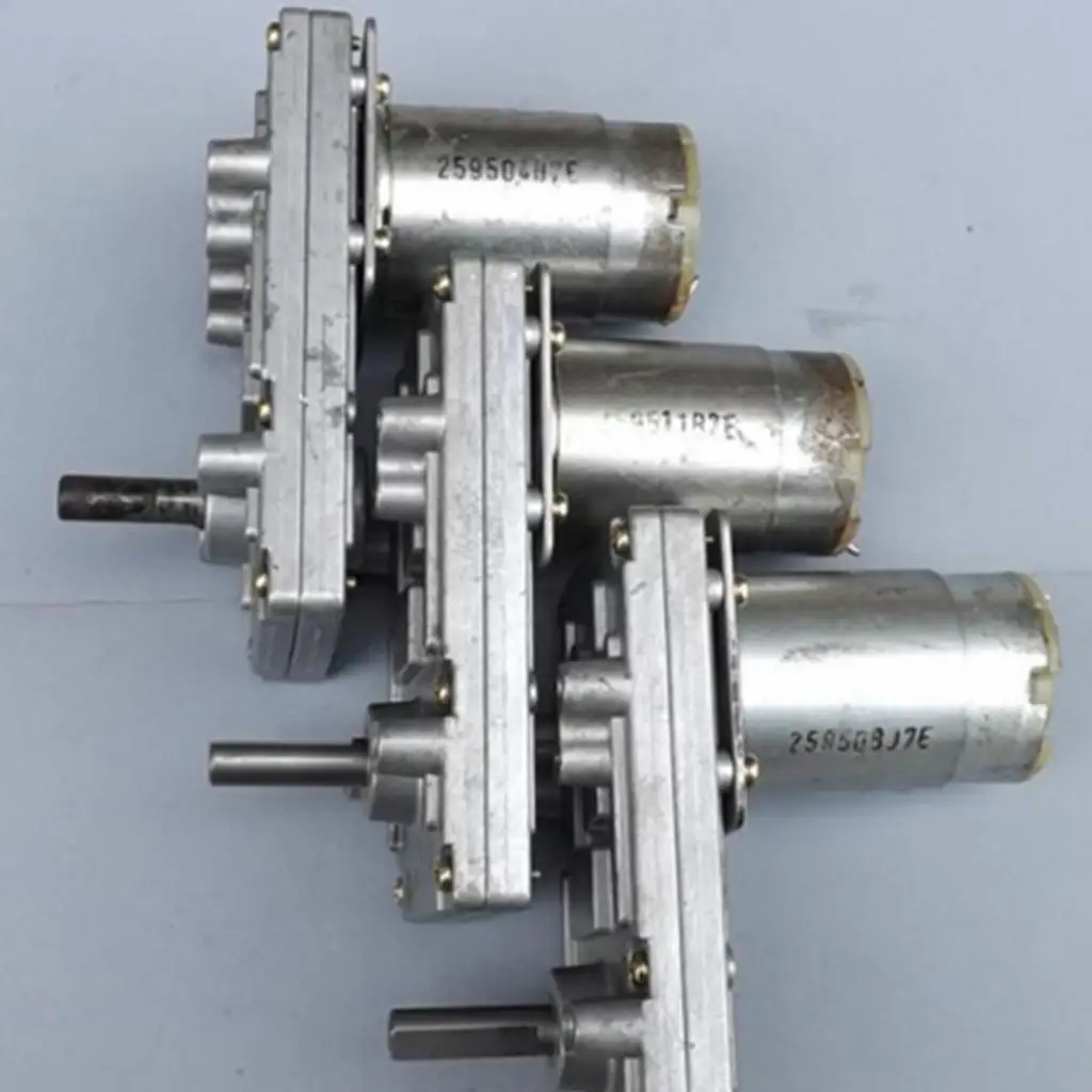 DC Gear Reduction Motor 12V 24V Turbine Worm High Torque Metal Electric Machine for Curtain Model Application
DC Gear Reduction Motor 12V 24V Turbine Worm High Torque Metal Electric Machine for Curtain Model Application