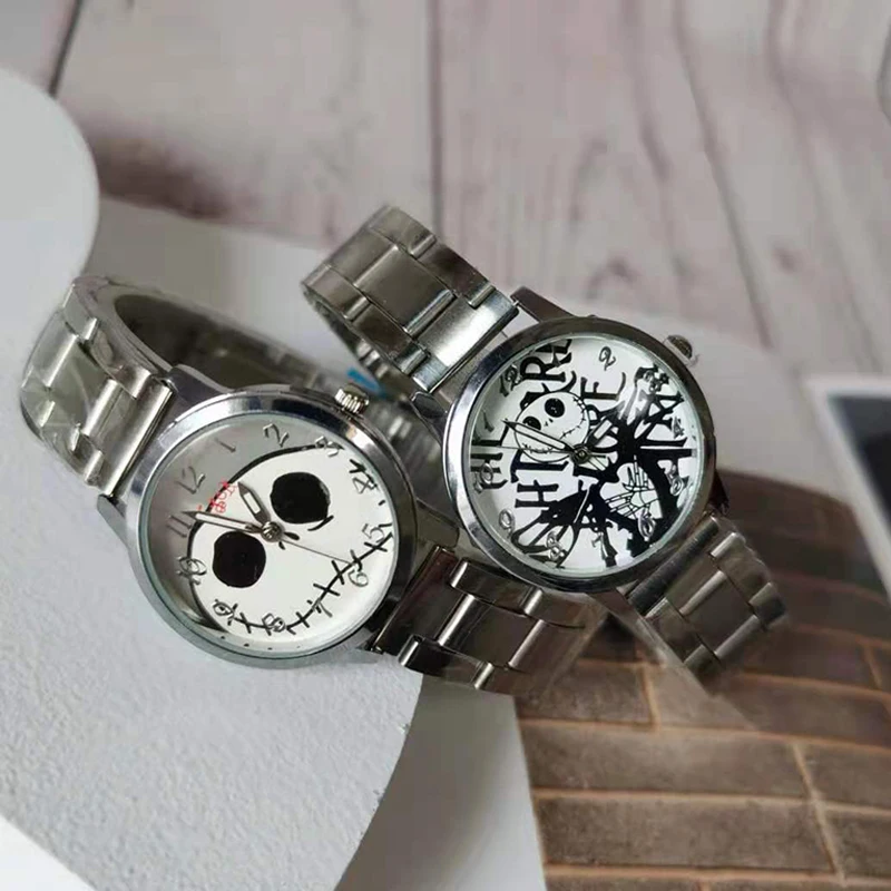 Disney Nightmare Before Christmas Watch Jack Anime Machines Kid Waterproof New Wristwatch Fashion Stainless Steel Watchband Gift
Disney Nightmare Before Christmas Watch Jack Anime Machines Kid Waterproof New Wristwatch Fashion Stainless Steel Watchband Gift