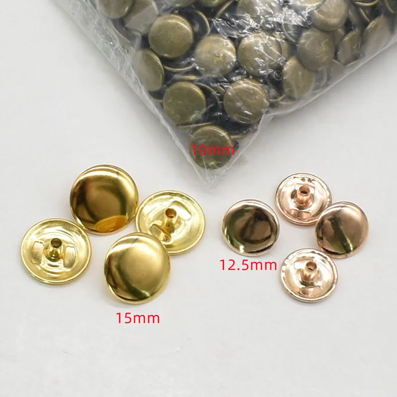 10/12.5/15mm Metal Press Studs Sewing Button Snap Button Fasteners Sewing Leather Craft Clothes Bags
10/12.5/15mm Metal Press Studs Sewing Button Snap Button Fasteners Sewing Leather Craft Clothes Bags