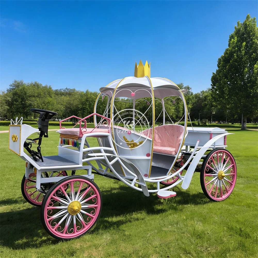 Custom Luxury Royal Pumpkin Carriage Princess Wedding Carriage Cinderella Horse Carriage
Custom Luxury Royal Pumpkin Carriage Princess Wedding Carriage Cinderella Horse Carriage
