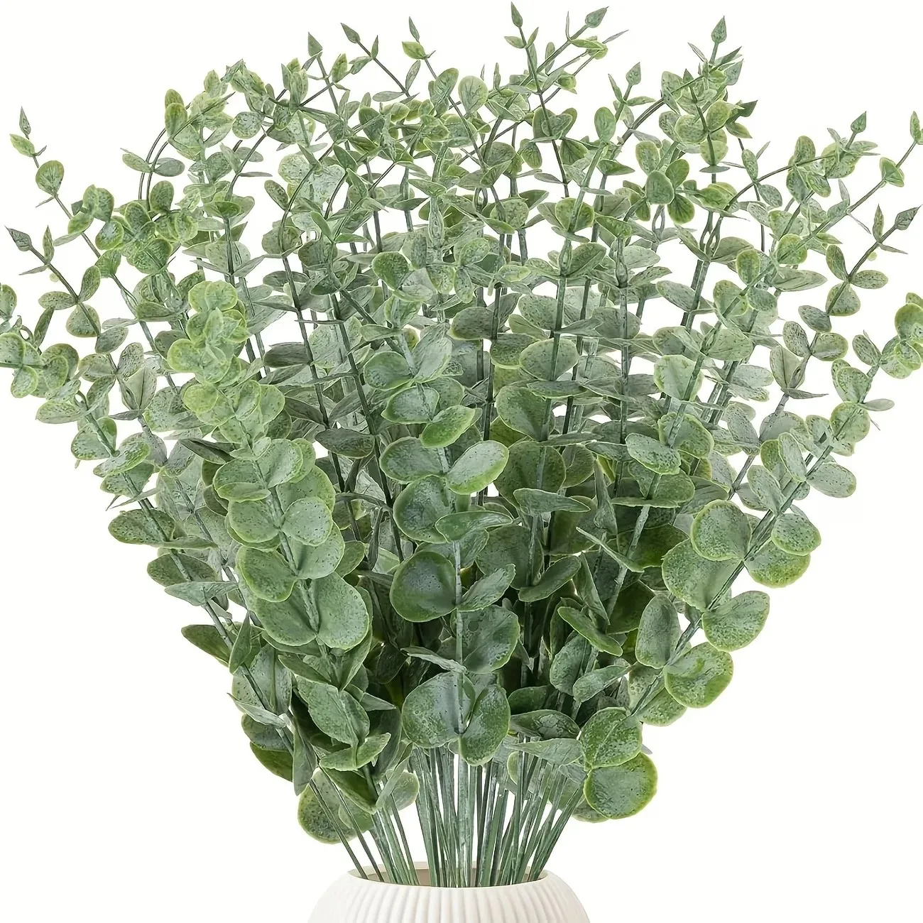 20pcs Lifelike Artificial Eucalyptus Stems - Perfect For Vases, Weddings & Home Decor | Versatile Faux Greenery For All Seasons
20pcs Lifelike Artificial Eucalyptus Stems - Perfect For Vases, Weddings & Home Decor | Versatile Faux Greenery For All Seasons