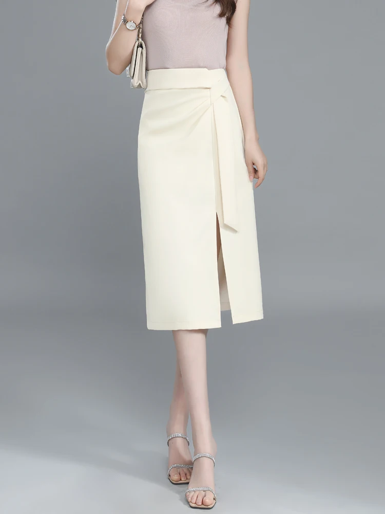 High Waist Asymmetrical A-Line Skirt Women's Summer New Style Elegant Mid-Length Bodycon Thin Fabric Business Casual Skirt
High Waist Asymmetrical A-Line Skirt Women's Summer New Style Elegant Mid-Length Bodycon Thin Fabric Business Casual Skirt