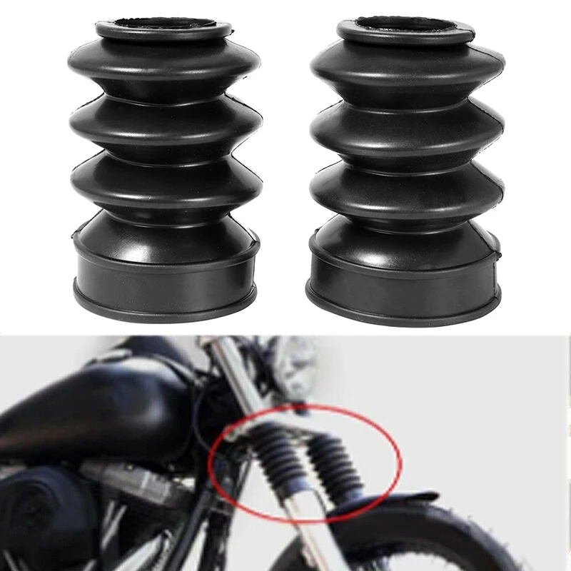 2Pcs Motorcycle Gaiters Gators Boots Rubber Fork Dust Cover Black For Harley Sportster Dyna FX XL 883 1200 XL883 Accessories
2Pcs Motorcycle Gaiters Gators Boots Rubber Fork Dust Cover Black For Harley Sportster Dyna FX XL 883 1200 XL883 Accessories