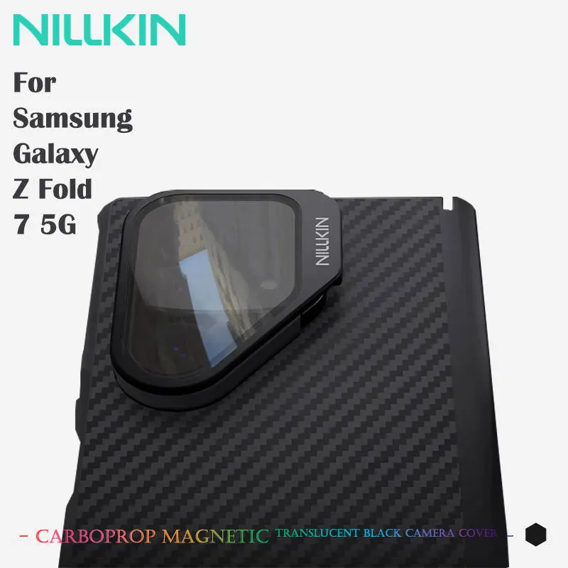 For Samsung Z Fold 7 5G Case, NILLKIN CarboProp, Ultra-Thin Aramid Fiber, Magnetic Stand+Metal Frame, Military-Grade Protection
For Samsung Z Fold 7 5G Case, NILLKIN CarboProp, Ultra-Thin Aramid Fiber, Magnetic Stand+Metal Frame, Military-Grade Protection