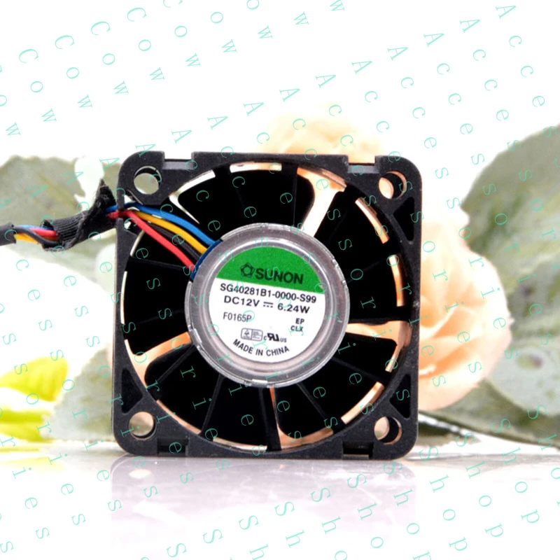 PP+ 1PC 12V 6.24W 4CM 4028 Double Ball Cooling Fan SG40281B1-0000-S99
PP+ 1PC 12V 6.24W 4CM 4028 Double Ball Cooling Fan SG40281B1-0000-S99