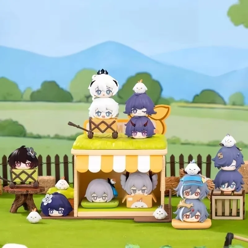 Honkai Impact 3, серия «Фермерская история», штабелируемая глухая коробка, коллекционные фигурки, периферийные устройства аниме, декор для рабочего стола, коллекционные игрушки
Honkai Impact 3, серия «Фермерская история», штабелируемая глухая коробка, коллекционные фигурки, периферийные устройства аниме, декор для рабочего стола, коллекционные игрушки