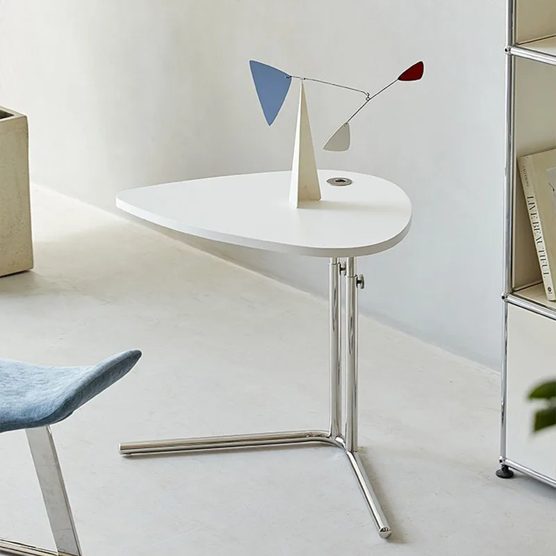 Light luxury simple stainless steel living room sofa side table can be lifted small coffee table balcony bedside small table
Light luxury simple stainless steel living room sofa side table can be lifted small coffee table balcony bedside small table