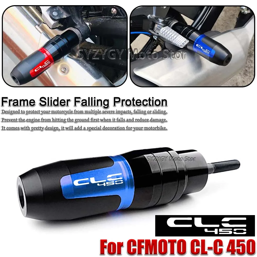 For CFMOTO CL-C 450 cl-c 450 Motorcycle CNC Accessoires Falling protection Exhaust Slider Crash
For CFMOTO CL-C 450 cl-c 450 Motorcycle CNC Accessoires Falling protection Exhaust Slider Crash