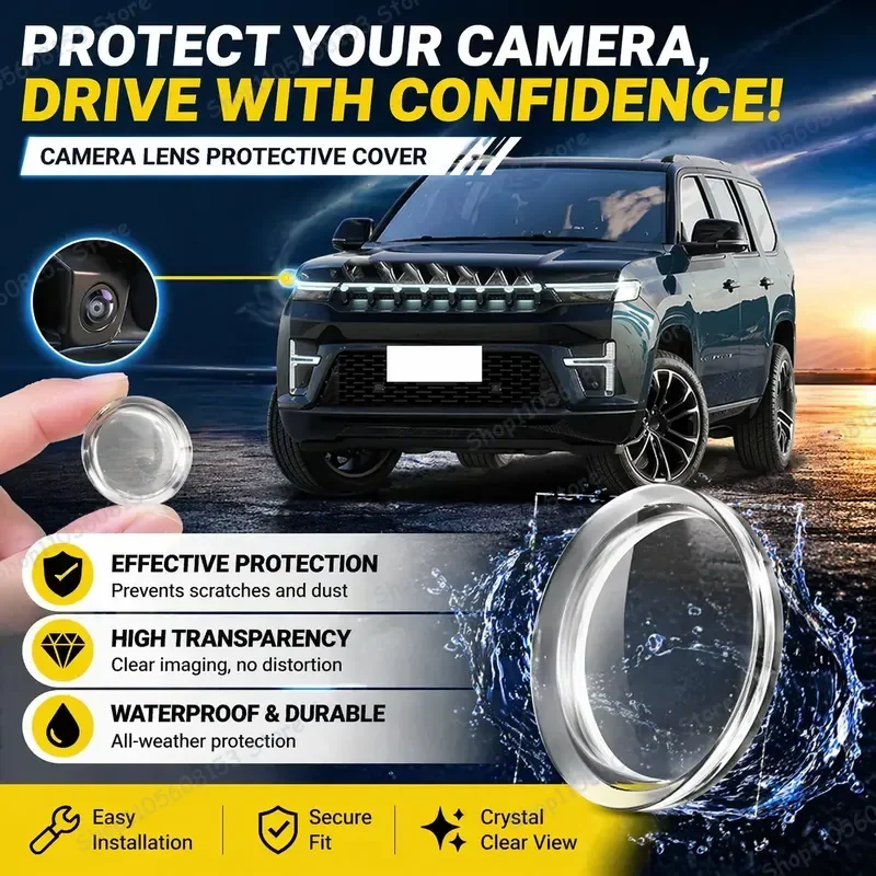 For JEEP Wagoneer 2022–2026 360 Degree Reverse Camera Lens Protector Anti Scratch PC Cover Sticker Set 2 Pack Backup Camera
For JEEP Wagoneer 2022–2026 360 Degree Reverse Camera Lens Protector Anti Scratch PC Cover Sticker Set 2 Pack Backup Camera