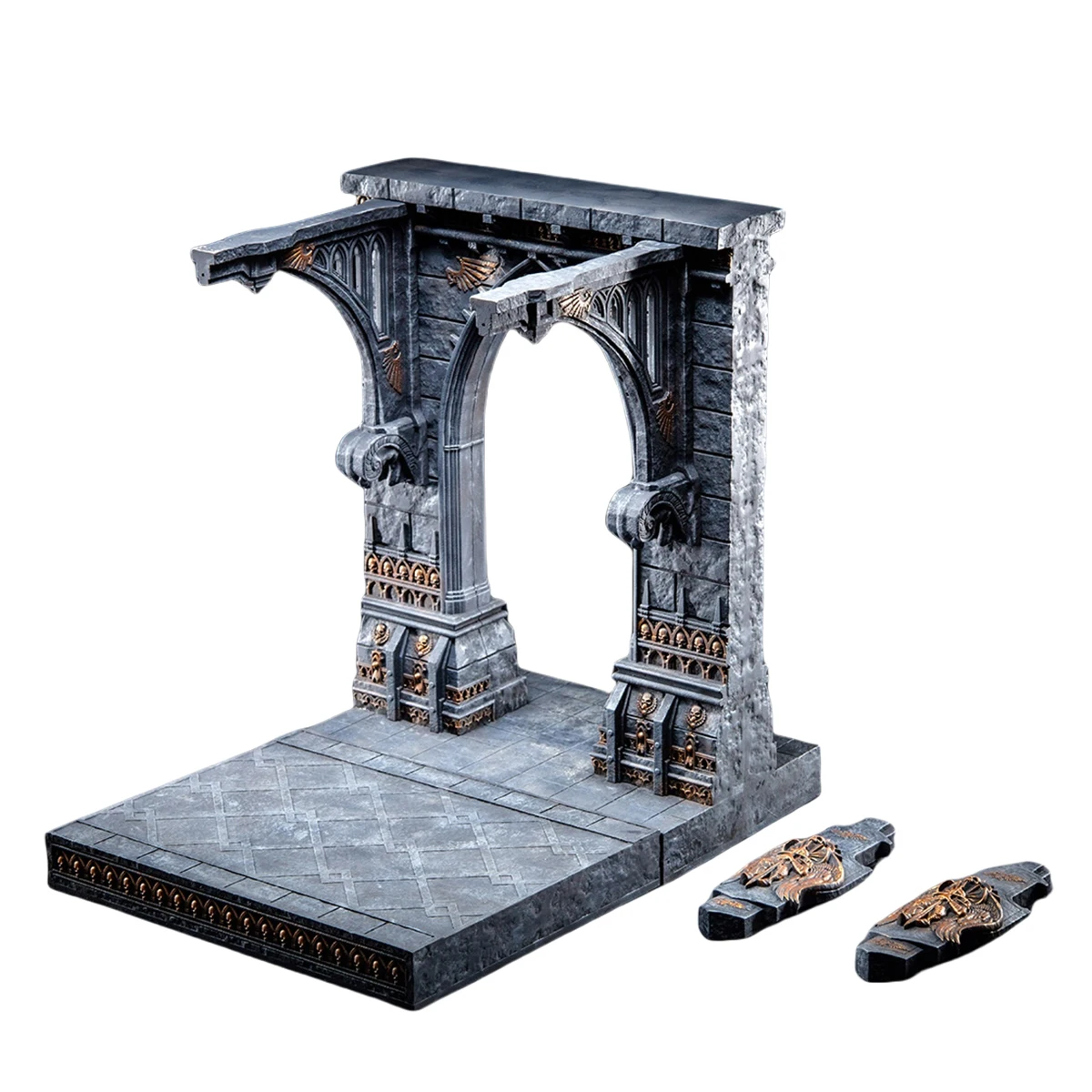 HIPLAY Xinglan Workshop Steel Casting Double-sided Temple Corridor Scene Base for Action Figurine
HIPLAY Xinglan Workshop Steel Casting Double-sided Temple Corridor Scene Base for Action Figurine
