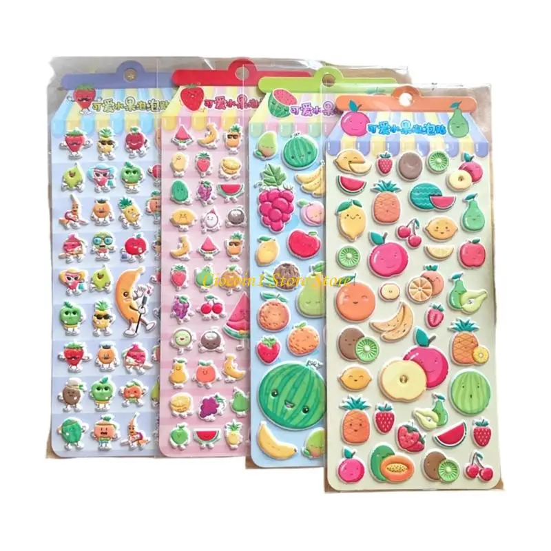 A3PC Fruit Sticker for Kid Craft Scrapbooking Journal Planner Phone Case Decoration Child Motivational Sticker for Rewarding
A3PC Fruit Sticker for Kid Craft Scrapbooking Journal Planner Phone Case Decoration Child Motivational Sticker for Rewarding