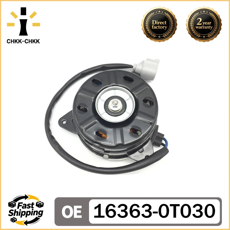 CHKK-CHKK New Motor Electric Engine Radiator Cooling Fan 16363-0T030 168000-1070 For Toyota Corolla RE120 ZRE122 2007-2014
CHKK-CHKK New Motor Electric Engine Radiator Cooling Fan 16363-0T030 168000-1070 For Toyota Corolla RE120 ZRE122 2007-2014
