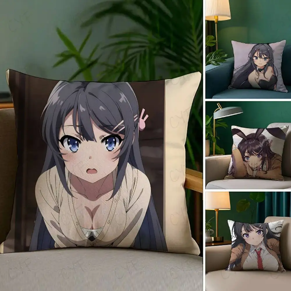 Sexy Anime M-Mai Sakurajima Pillow Case Custom Printed Brushed Fleece Pillow, Baby Skin-Touch, Eco-Friendly Dye-Sublimation Cush
Sexy Anime M-Mai Sakurajima Pillow Case Custom Printed Brushed Fleece Pillow, Baby Skin-Touch, Eco-Friendly Dye-Sublimation Cush