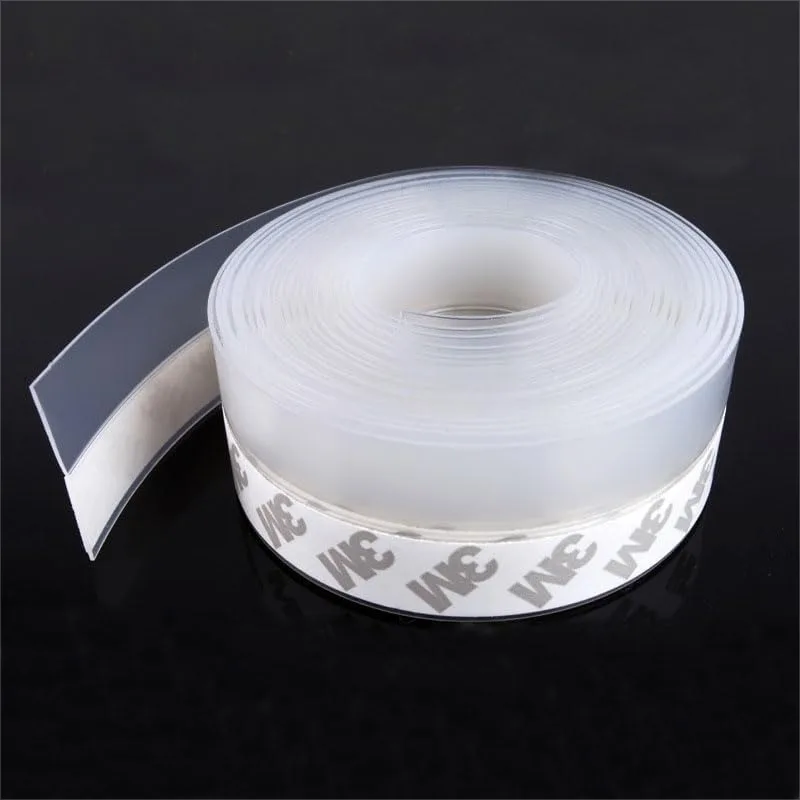 Silicone Weather Stripping Door Seal Strip for Gaps Up to 30mm, 16Ft Transparent
Silicone Weather Stripping Door Seal Strip for Gaps Up to 30mm, 16Ft Transparent
