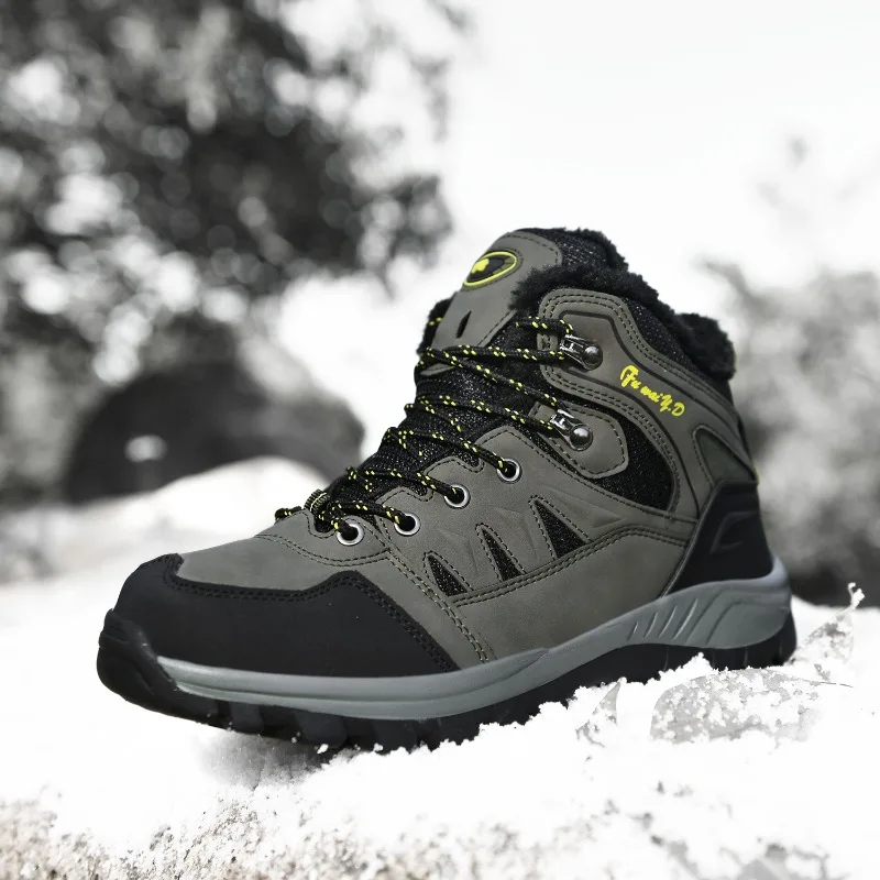 Новые теплые плюшевые походные ботинки, зимние мужские зимние ботинки, водонепроницаемые мужские кроссовки, уличная обувь для альпинизма, женские ботинки
Новые теплые плюшевые походные ботинки, зимние мужские зимние ботинки, водонепроницаемые мужские кроссовки, уличная обувь для альпинизма, женские ботинки
