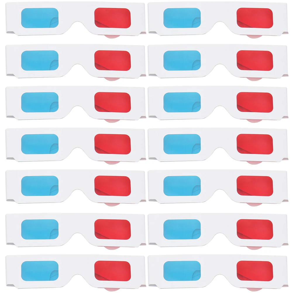 100pcs 3D Glasses Red Blue Movies Paper Frame Lightweight Portable Compact Size Homes Cinemas 3D Videos Anaglyph
100pcs 3D Glasses Red Blue Movies Paper Frame Lightweight Portable Compact Size Homes Cinemas 3D Videos Anaglyph