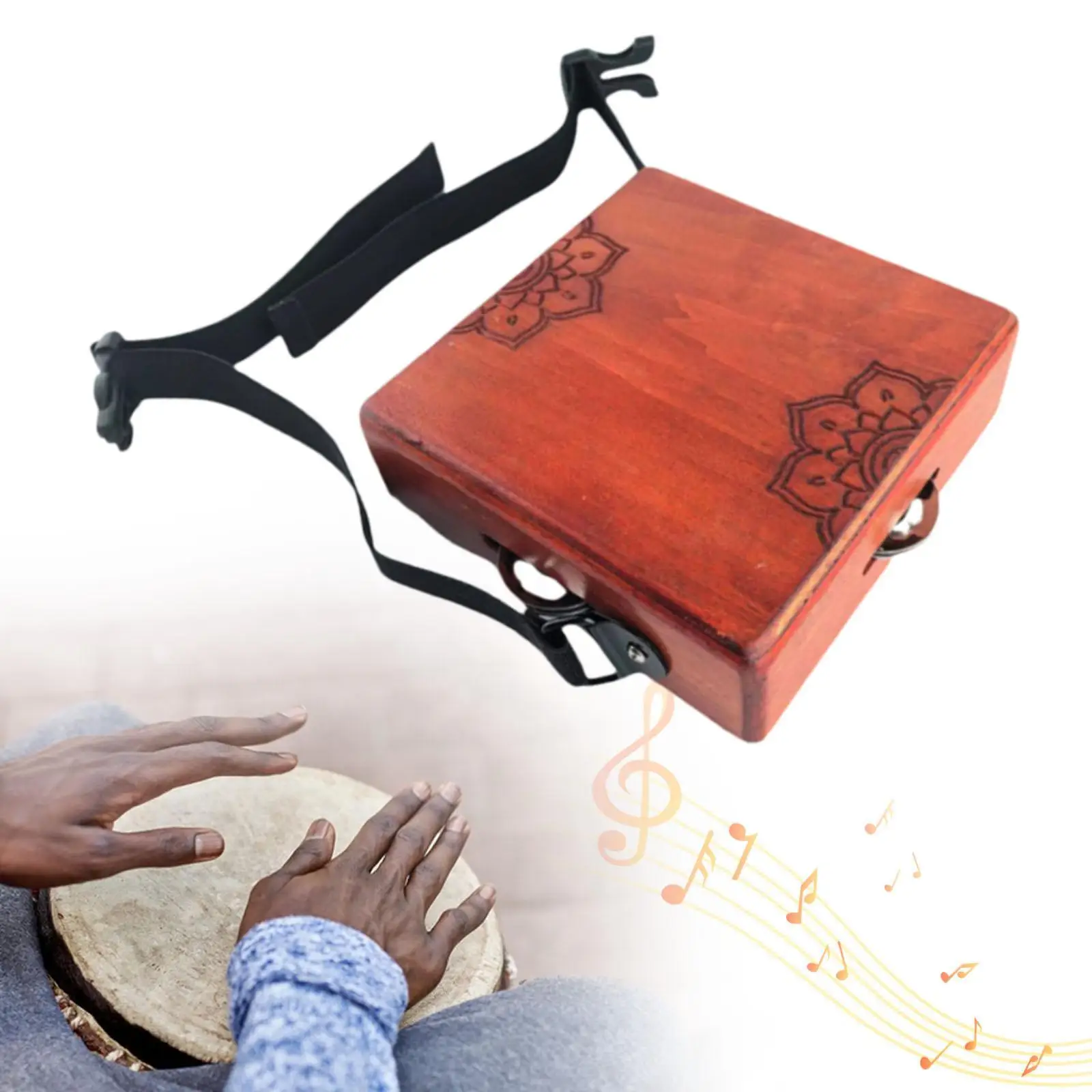 Ручной мини-барабан-кахон из дерева с регулируемым ремнем для путешествий, тренировок и выступлений на стадионе
Ручной мини-барабан-кахон из дерева с регулируемым ремнем для путешествий, тренировок и выступлений на стадионе