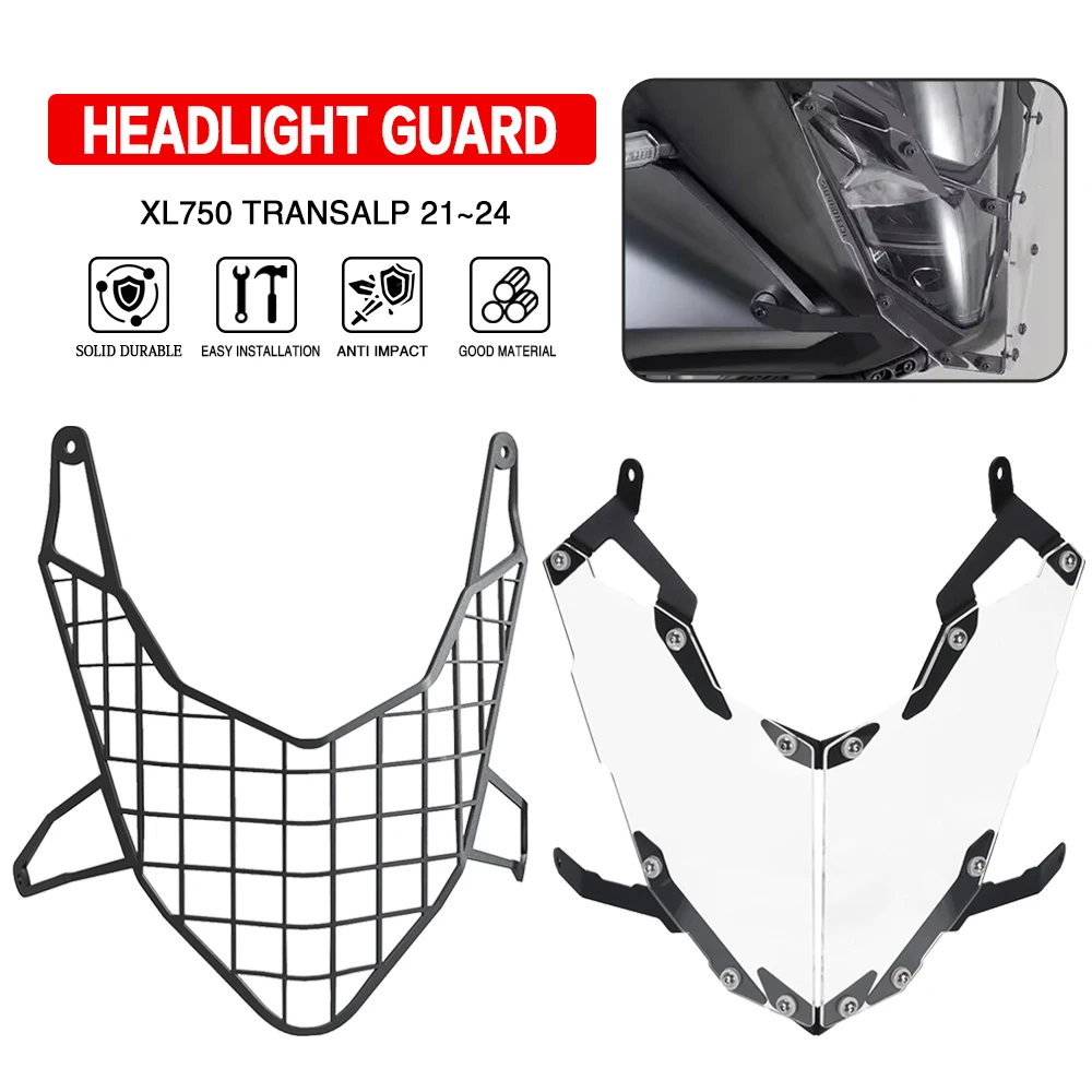 For HONDA Transalp XL 750 XL750 2023 2024 Motorcycle Accessories Headlight Protector Guard Head Light Grill Cover Protective
For HONDA Transalp XL 750 XL750 2023 2024 Motorcycle Accessories Headlight Protector Guard Head Light Grill Cover Protective