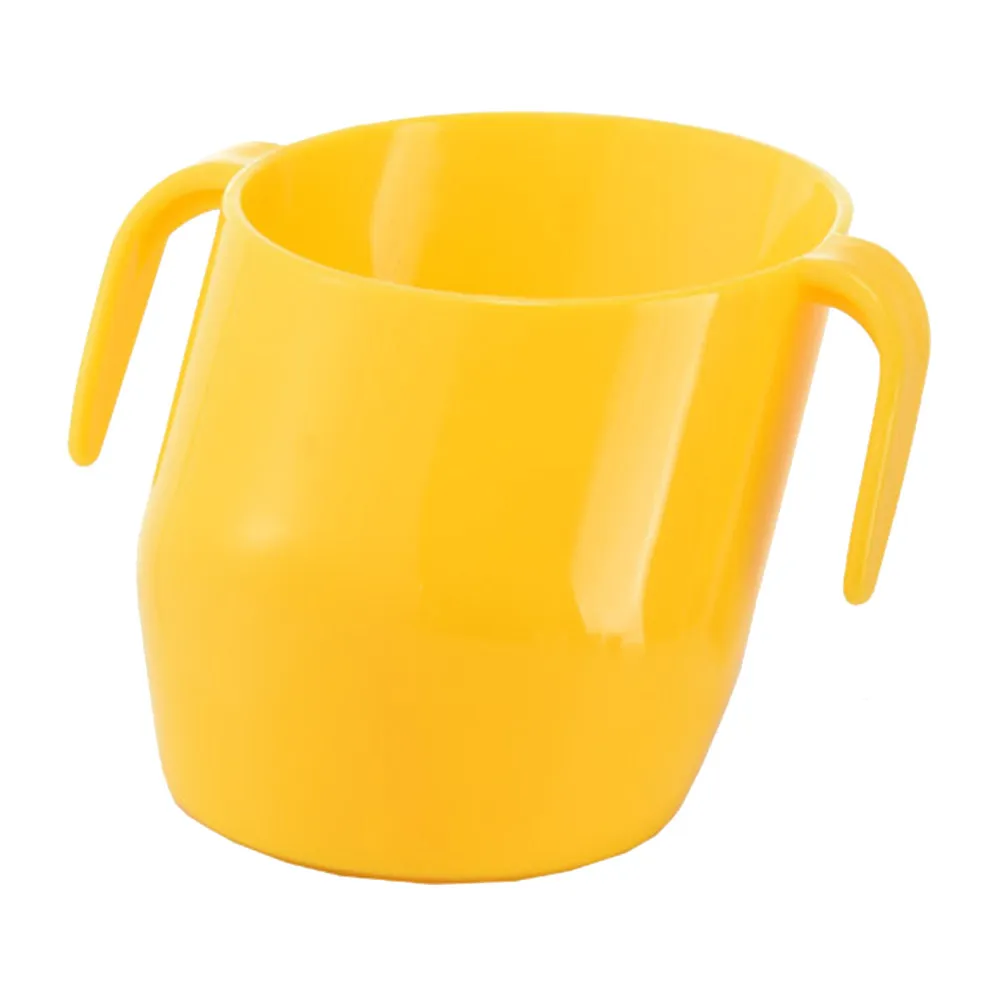 1Pcs Kids Training Cup Premium PP Slanted Ergonomic Design Portable Handle for Toddlers Baby Shower Gift 200Ml Lemon Yellow
1Pcs Kids Training Cup Premium PP Slanted Ergonomic Design Portable Handle for Toddlers Baby Shower Gift 200Ml Lemon Yellow