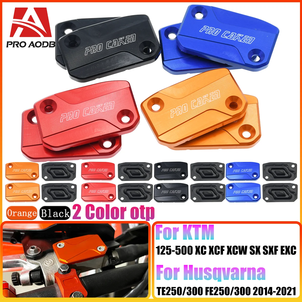 CNC Front Brake Clutch Reservoir Cap Cover For KTM SX SXF XC XCF EXC EXCF XCW XCFW TPI Six Days 125 150 200 250 300 350 450 500
CNC Front Brake Clutch Reservoir Cap Cover For KTM SX SXF XC XCF EXC EXCF XCW XCFW TPI Six Days 125 150 200 250 300 350 450 500