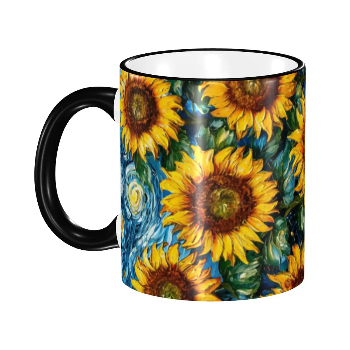 Custom Vincent Van Gogh Coffee Mugs DIY Sunflower Oil Painting Ceramic Milk Tea Cups
Custom Vincent Van Gogh Coffee Mugs DIY Sunflower Oil Painting Ceramic Milk Tea Cups