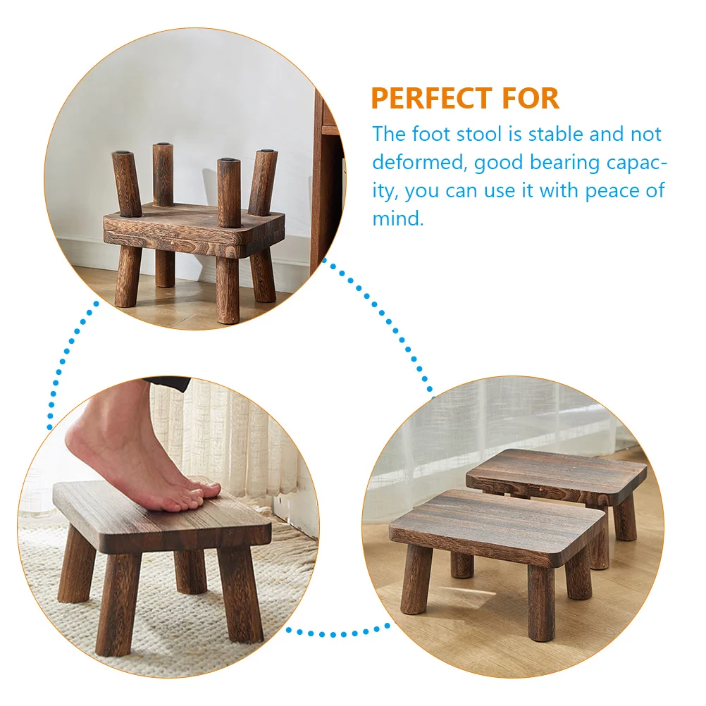 Solid Wood Stool Footstool for Bedroom Bathroom Kitchen Step Stool Kids Adult Wooden Bench Home Furniture Practical
Solid Wood Stool Footstool for Bedroom Bathroom Kitchen Step Stool Kids Adult Wooden Bench Home Furniture Practical
