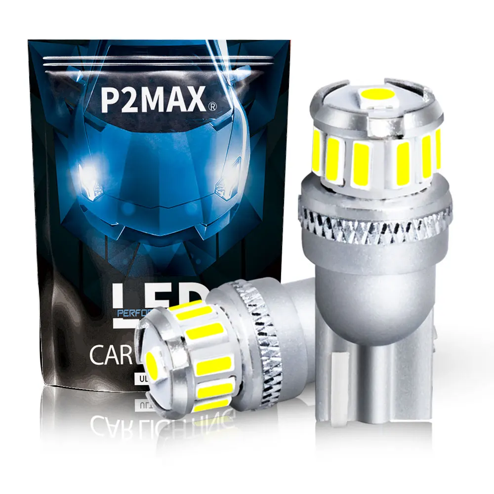 Ultra Bright T10 W5W 168 6000K White 4014 3030 LED Turn Signals 12V for Car Reading Interior Door Clearance Mirror Brake Lights
Ultra Bright T10 W5W 168 6000K White 4014 3030 LED Turn Signals 12V for Car Reading Interior Door Clearance Mirror Brake Lights