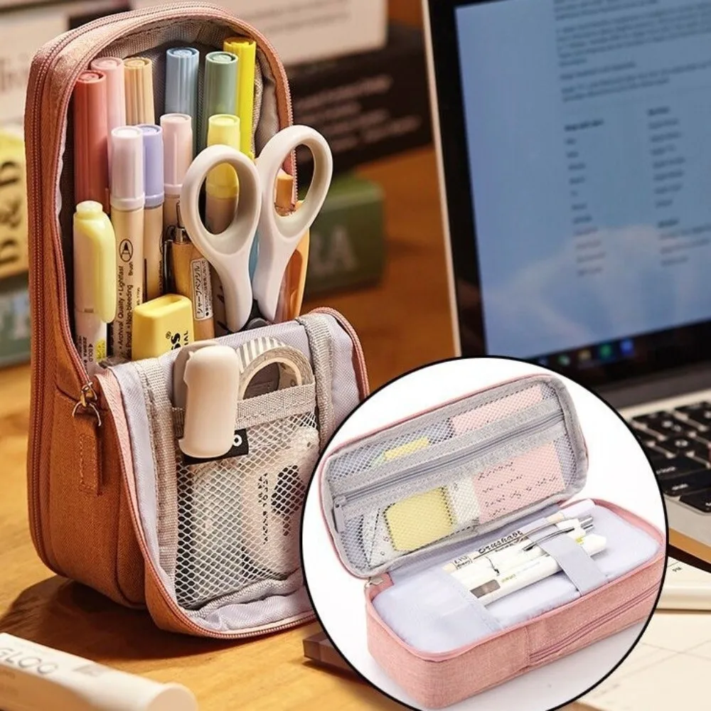 Large-capacity Folding Pencil Case Simple Double-layer Pen Storage Bag Aesthetic Portable Student Stationary Boxes School/Office
Large-capacity Folding Pencil Case Simple Double-layer Pen Storage Bag Aesthetic Portable Student Stationary Boxes School/Office