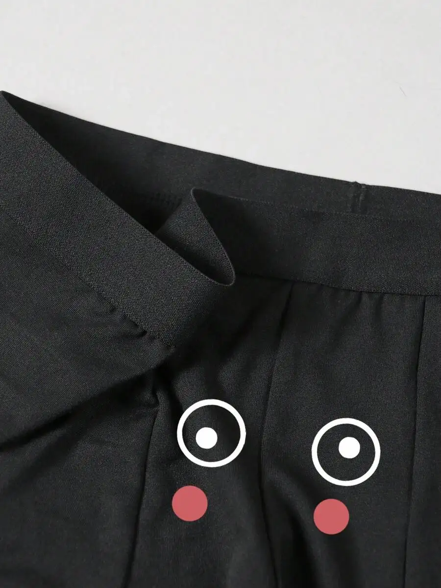 2pcs Mens Black Elephant Trunk Print Breathable Stretch Briefs
2pcs Mens Black Elephant Trunk Print Breathable Stretch Briefs