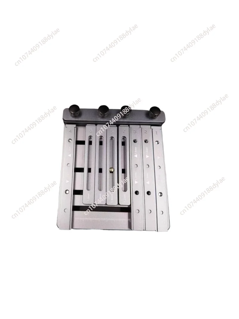 Steel Mesh Printing Table Mini Solder Paste Printing Tool 0.8MM/1.0MM/1.2MM/1.6MM PCB Fixing Fixture Holder
Steel Mesh Printing Table Mini Solder Paste Printing Tool 0.8MM/1.0MM/1.2MM/1.6MM PCB Fixing Fixture Holder