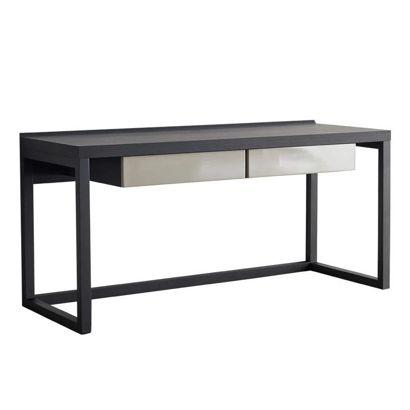 Minimalist desk solid wood workbench computer desk and chair combination Nordic home office
Minimalist desk solid wood workbench computer desk and chair combination Nordic home office