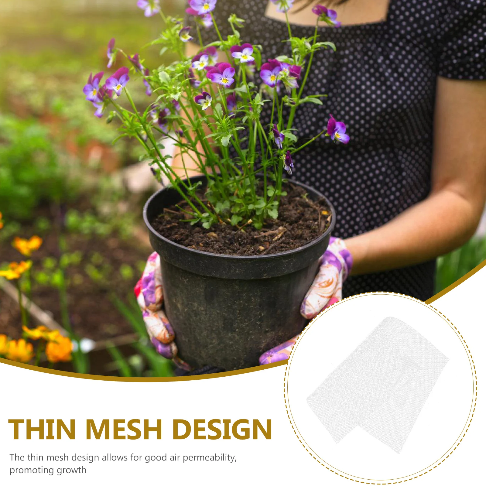 25pcs Anti Soil Leakage Mesh Pad for 20x30cm Plant Pots Thin Grid Design White Bonsai Drainage Hole Mats Flowerpot Cushions
25pcs Anti Soil Leakage Mesh Pad for 20x30cm Plant Pots Thin Grid Design White Bonsai Drainage Hole Mats Flowerpot Cushions