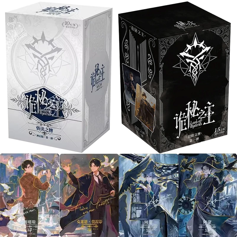 KAYOU Genuine Lord of Mysteries Card Blasphemy Cards Klein Moretti Alger Wilson BR Rare Anime Character Collection Cards Toys
KAYOU Genuine Lord of Mysteries Card Blasphemy Cards Klein Moretti Alger Wilson BR Rare Anime Character Collection Cards Toys