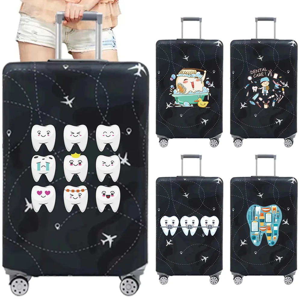 Luggage Protection Cover Travel Accessories Dustproof and Wear Resistant Luggage Box Protection Cover Cartoon Teeth Series
Luggage Protection Cover Travel Accessories Dustproof and Wear Resistant Luggage Box Protection Cover Cartoon Teeth Series