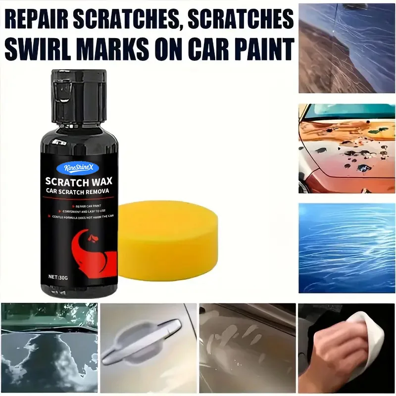 High Speed Paint Repair Gel With Scratch Wax and Polisher Rapidly Remove Scratches Restore Gloss to Vehicle Body Paint
High Speed Paint Repair Gel With Scratch Wax and Polisher Rapidly Remove Scratches Restore Gloss to Vehicle Body Paint