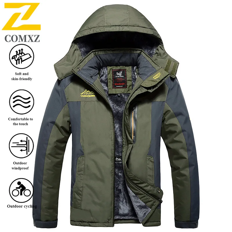COMXZ 2025 New Men's Plus Size Windproof Thermal Jacket Waterproof Work Coat Outdoor Sports Travel Winter Warm Windbreaker
COMXZ 2025 New Men's Plus Size Windproof Thermal Jacket Waterproof Work Coat Outdoor Sports Travel Winter Warm Windbreaker