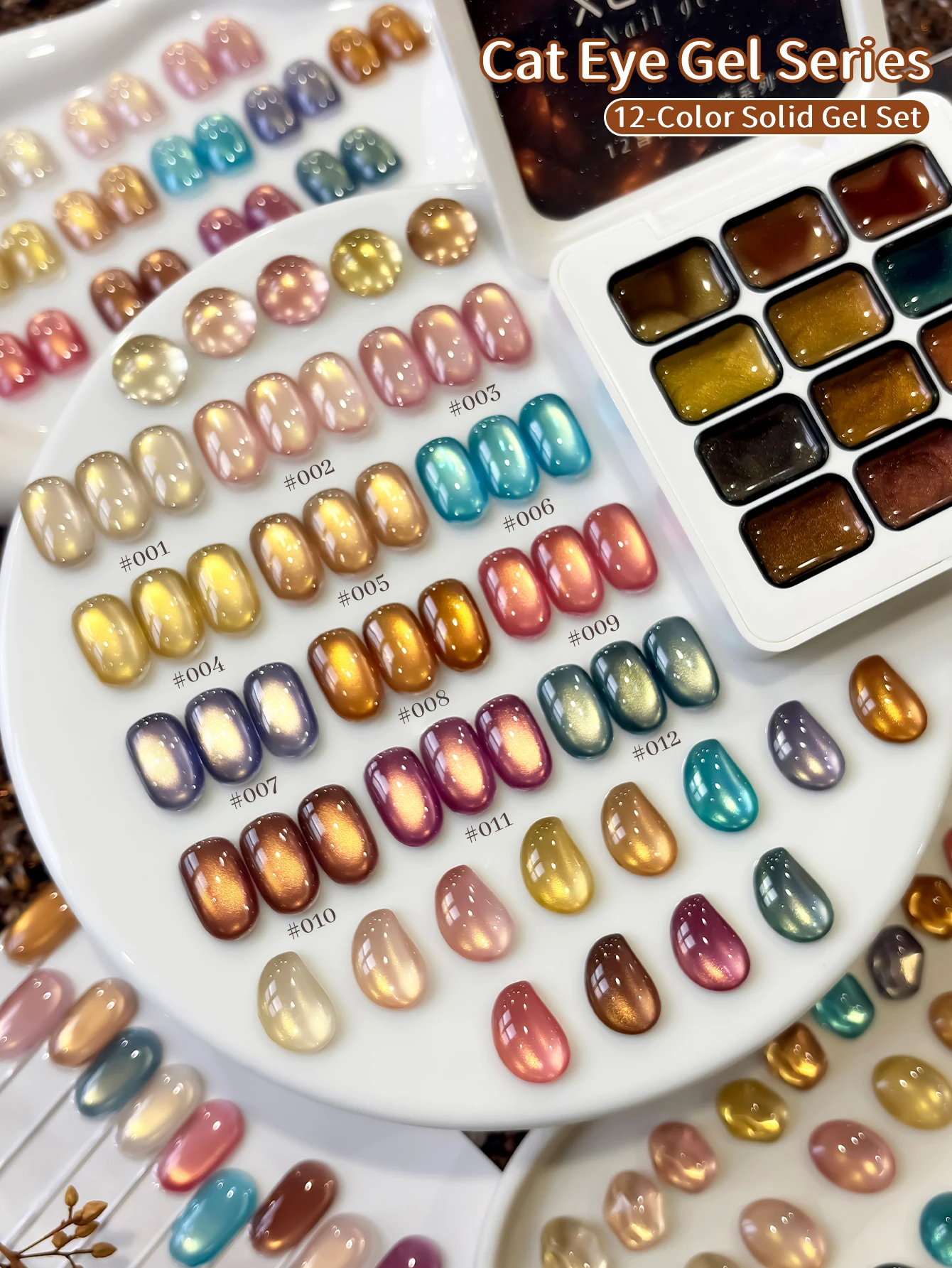 XEIJAYI 12-colors patter gel smudges canned high saturation popular semi-solid nail polish gel nail salon for special use
XEIJAYI 12-colors patter gel smudges canned high saturation popular semi-solid nail polish gel nail salon for special use