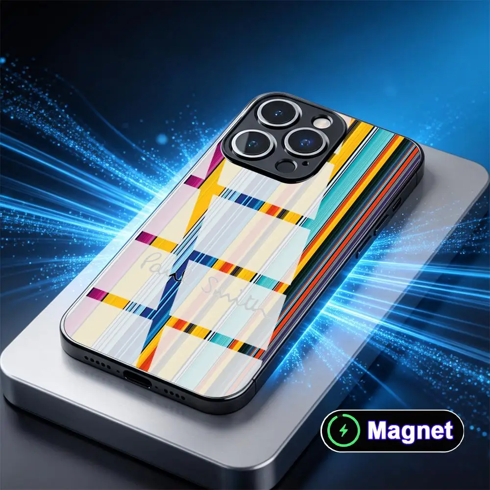 Fashion Stripes Glass Magnet Mobile Phone Case for iPhone 17 16 15 14 13 12 11 Air Pro Max Plus Mini Colorful Cover
Fashion Stripes Glass Magnet Mobile Phone Case for iPhone 17 16 15 14 13 12 11 Air Pro Max Plus Mini Colorful Cover