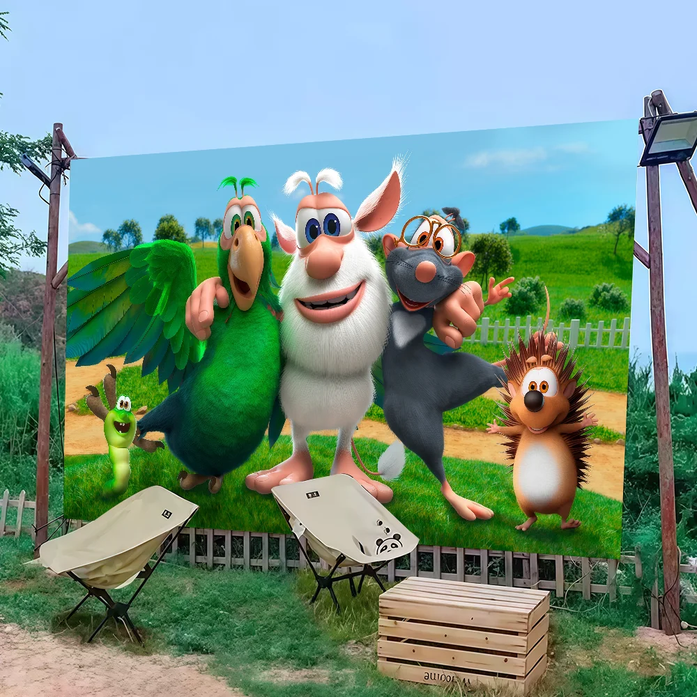 Funny Cartoon B-Booba Flag Decoration Outdoor Picnic Party Home Camping Party Art Hanging Banner
Funny Cartoon B-Booba Flag Decoration Outdoor Picnic Party Home Camping Party Art Hanging Banner