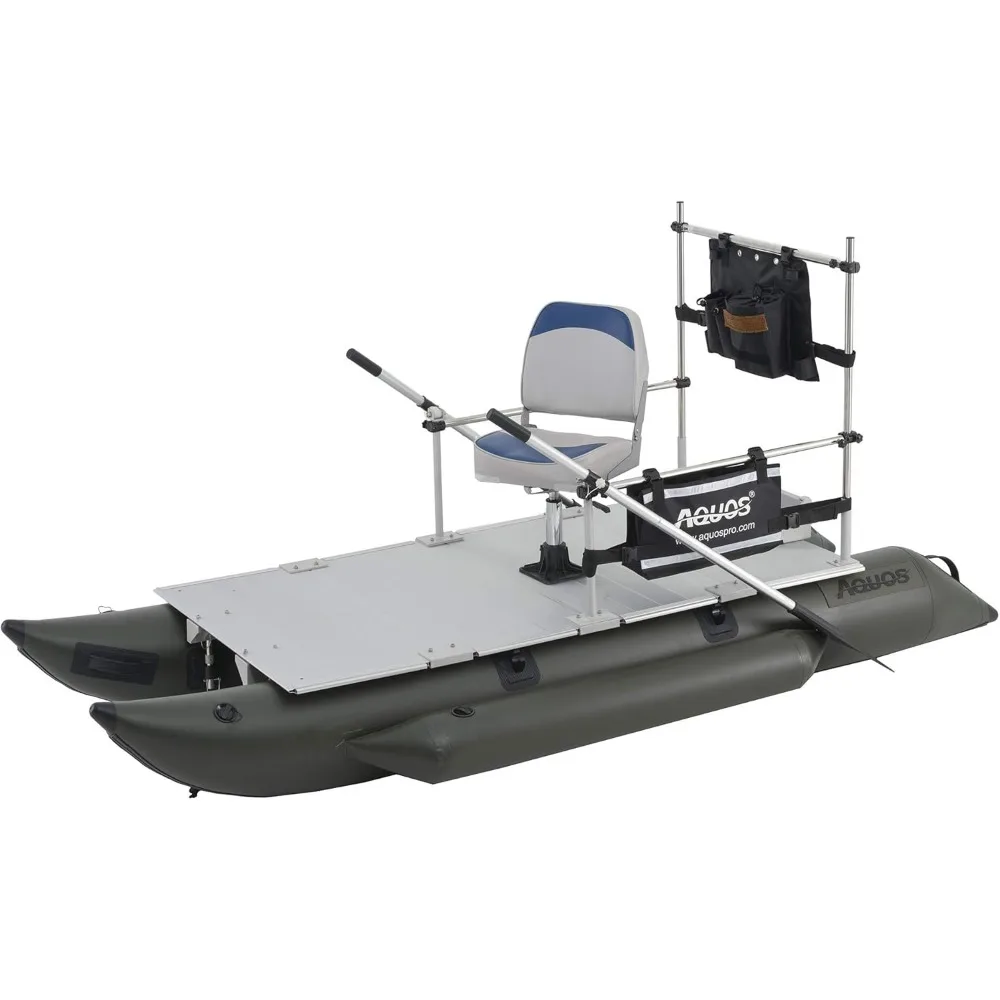 Heavy-Duty for One Series 10.2plus ft Inflatable Pontoon Boat with Stainless Steel Guard Bar and Folding Seat for Fishing
Heavy-Duty for One Series 10.2plus ft Inflatable Pontoon Boat with Stainless Steel Guard Bar and Folding Seat for Fishing