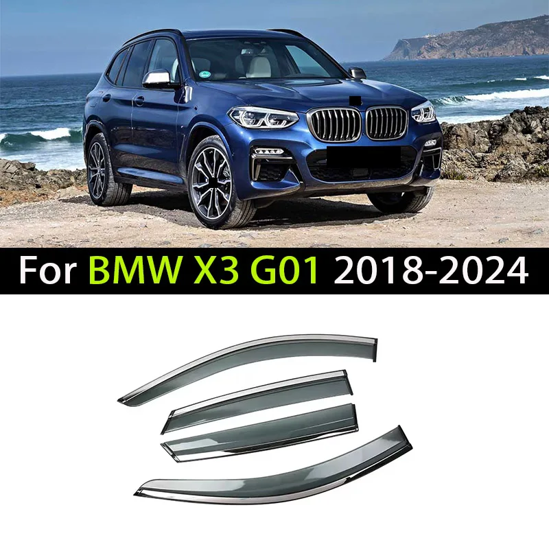 Car Window Visor For BMW X3 G01 2018 2019 2020 2021 2022 2022 2023 2024 Deflector Window Rain Guard Weathershield Sun Rain Guard
Car Window Visor For BMW X3 G01 2018 2019 2020 2021 2022 2022 2023 2024 Deflector Window Rain Guard Weathershield Sun Rain Guard