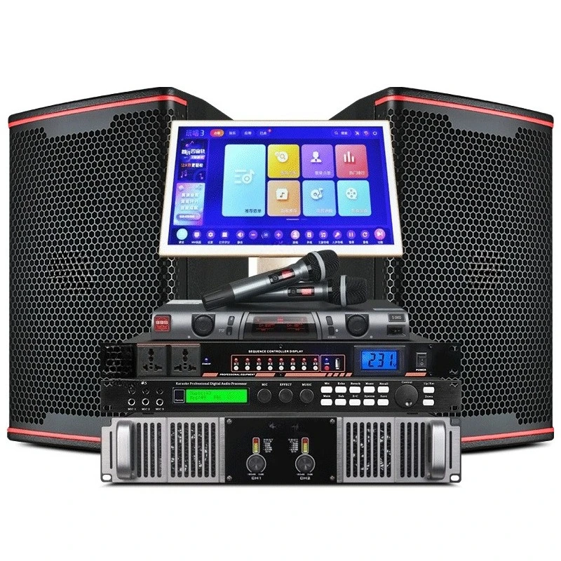 Single 12-inch professional KTV audio set, family karaoke full set, conference performance, stage bar speakers
Single 12-inch professional KTV audio set, family karaoke full set, conference performance, stage bar speakers
