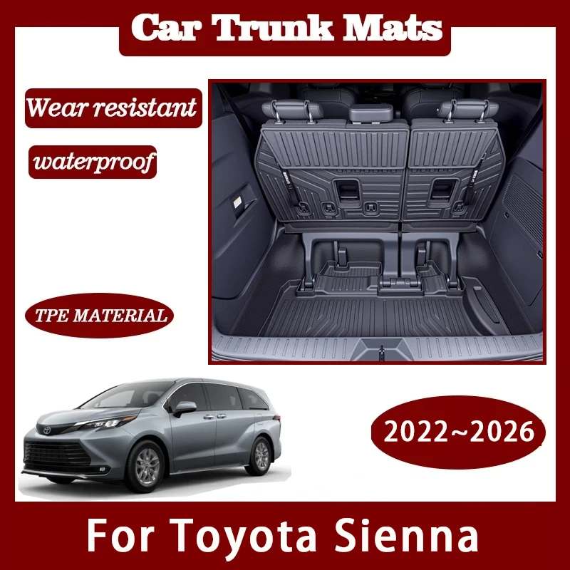 Car Trunk Mats For Toyota Sienna Granvia XL40 2021 2022 2023 2024 2025 2026 7seat Waterproof Cargo Liner Storage Pad Accessories
Car Trunk Mats For Toyota Sienna Granvia XL40 2021 2022 2023 2024 2025 2026 7seat Waterproof Cargo Liner Storage Pad Accessories