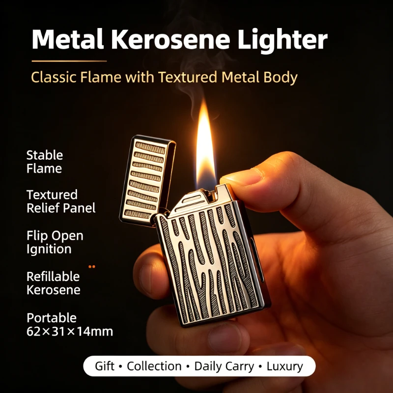 New Smart Voice-Activated Gas-Electric Hybrid Lighter 3D Engraved 4 Ignition Modes USB-C Rechargeable Windproof EDC Gadget
New Smart Voice-Activated Gas-Electric Hybrid Lighter 3D Engraved 4 Ignition Modes USB-C Rechargeable Windproof EDC Gadget