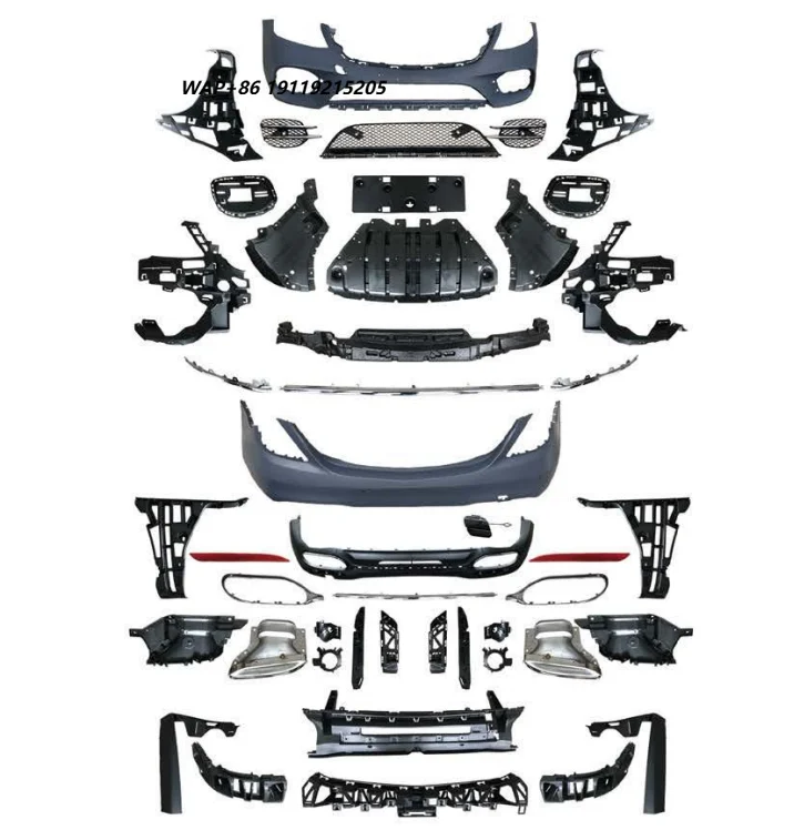 W222 S450 Body Kit Fit S 14-20 Front Bumper Rear Bumper Auto Replacement Parts With Mounting Brackets
W222 S450 Body Kit Fit S 14-20 Front Bumper Rear Bumper Auto Replacement Parts With Mounting Brackets