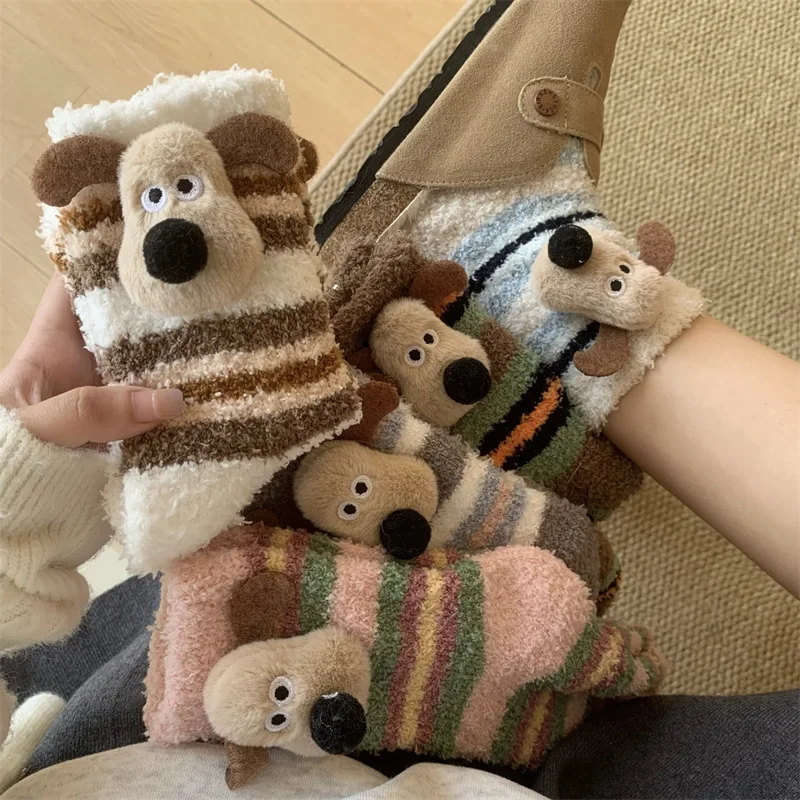 Новые бархатные носки для собак кораллового цвета, детские осенне-зимние носки-тапочки, утепленные бархатные носки для сна, плюшевые теплые носки средней длины после родов
Новые бархатные носки для собак кораллового цвета, детские осенне-зимние носки-тапочки, утепленные бархатные носки для сна, плюшевые теплые носки средней длины после родов