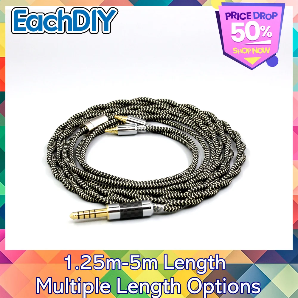 2 Core 2.8mm Litz OFC Earphone Shield Braided Sleeve Cable For Sennheiser IE40 Pro IE40pro LN008960 
2 Core 2.8mm Litz OFC Earphone Shield Braided Sleeve Cable For Sennheiser IE40 Pro IE40pro LN008960