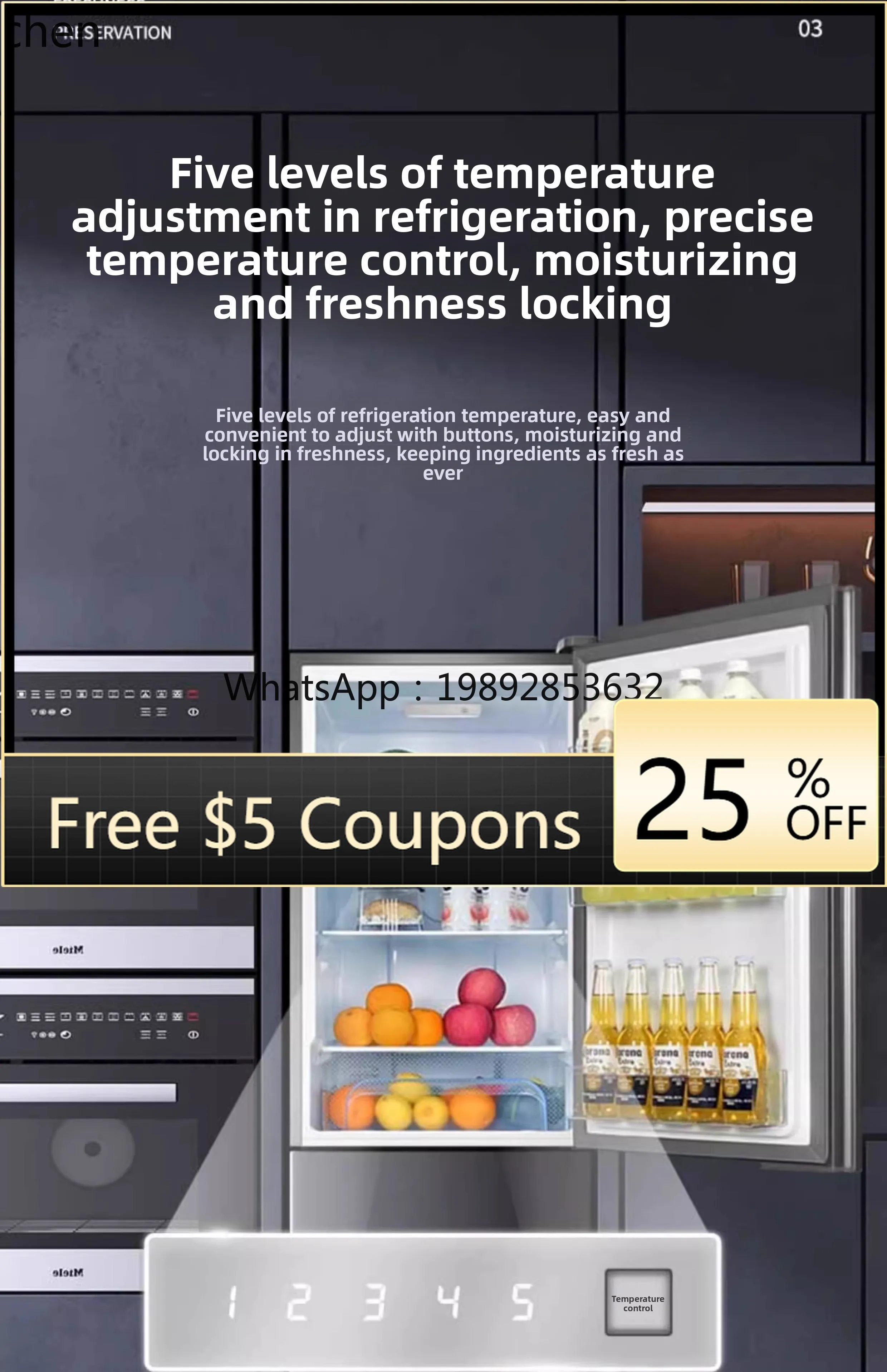 Air-cooled Frost-free Refrigerator Small Freezer Energy-saving Refrigerator
Air-cooled Frost-free Refrigerator Small Freezer Energy-saving Refrigerator