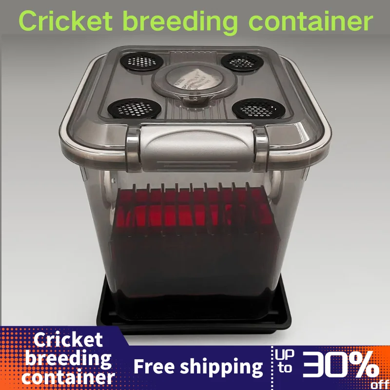 Insect Breeding Box Clear Cricket Keeper Escape Proof Reptile Feeder Habitat Ventilated Bug Terrarium Container Easy Clean
Insect Breeding Box Clear Cricket Keeper Escape Proof Reptile Feeder Habitat Ventilated Bug Terrarium Container Easy Clean